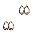 thumbnail image 3 of QualitChoice Leopard Print Earrings Body Decoration Water Drop Ear Dangles Birthday Gift Type 6 2Set, 3 of 6