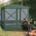thumbnail image 2 of Outsunny Pavillon Moustiquaire Escamotable pour Camping, Installation Instantanée, Vert, 2 of 9