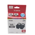 thumbnail image 1 of Genuine Canon Black 260XL Pack Of 2 ink Cartridges , 1 of 1