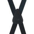 thumbnail image 2 of CTM® Coated Leather Clip-End 3/4 Inch Suspenders, 2 of 3