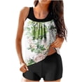 thumbnail image 1 of Birdeem Ensembles de Bikinis pour Femmes Dames Mode Multicolore Rétro Imprimé Fleur Feuille Maillots de Bain Bretelles Femmes Maillot de Bain Deux Pièces, 1 of 12