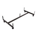 thumbnail image 1 of SSWBasics Black Grid Gondola Base with Casters (Use with existing 3” on Center Wire Grid Panels ), 1 of 4
