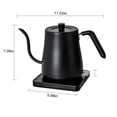 thumbnail image 3 of LSLJS Electric Kettle Gooseneck Kettle, 800ML Water Kettle, Tea Pot Stainless Steel for Coffee & Tea with Fast Heating, Auto-Shut Off and Boil-Dry Protection Tech, Water Boiling Kettle, 3 of 7