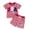 Red, variant on BOBOGOJP 4th Of July Baby Boy Girl Outfit Toddler Truck Flag T Shirt Top Shorts Fourth Of July Outfits Cute Summer Clothes (Red,18-24 Months)