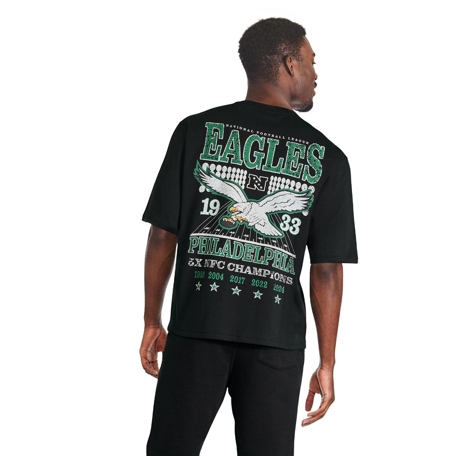 T-shirt Eagles de Philadelphie NFL pour hommes