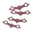 thumbnail image 1 of Wweixi 4 Pcs Joint de Protection en Alliage d'Aluminium pour Planche à Roulettes Longboard Or Rose, 1 of 6