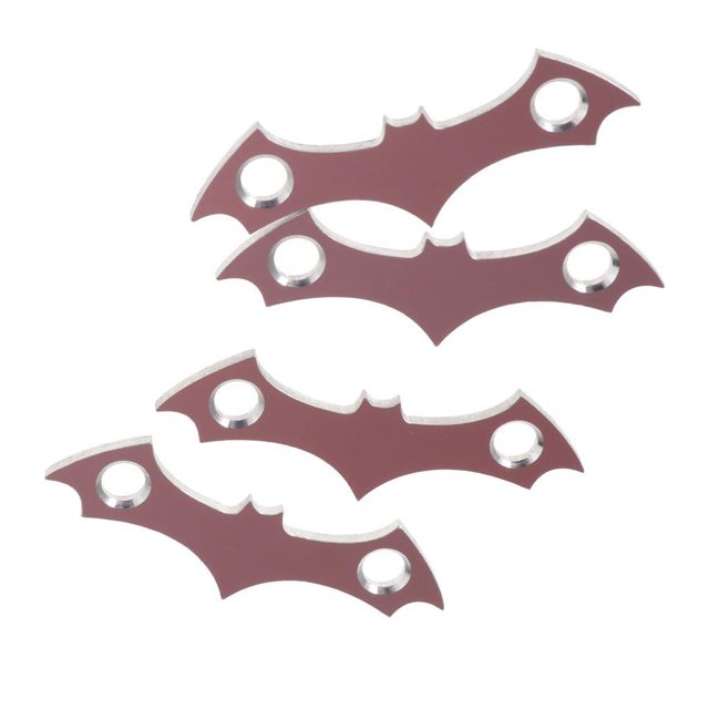 Wweixi 4 Pcs Joint de Protection en Alliage d'Aluminium pour Planche à Roulettes Longboard Or Rose