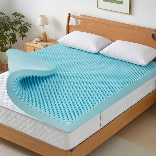 Zyerch Surmatelas de 2 Pouces, Format Simple à Mémoire F