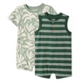 thumbnail image 1 of George Baby Boys' Romper 2-Pack, 1 of 2