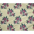 thumbnail image 4 of oneOone Polyester Lycra Fabric Leaves & Floral Block Print Fabric BTY 56 Inch Wide, 4 of 4