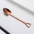 thumbnail image 2 of RKSTN Kitchen Utensils Stainless Steel Shovel Spoon Fork Coffee Spoon Mixing Bar Spoon Dessert Spoon Fork Watermelon Spoon Kitchen Utensils, 2 of 3