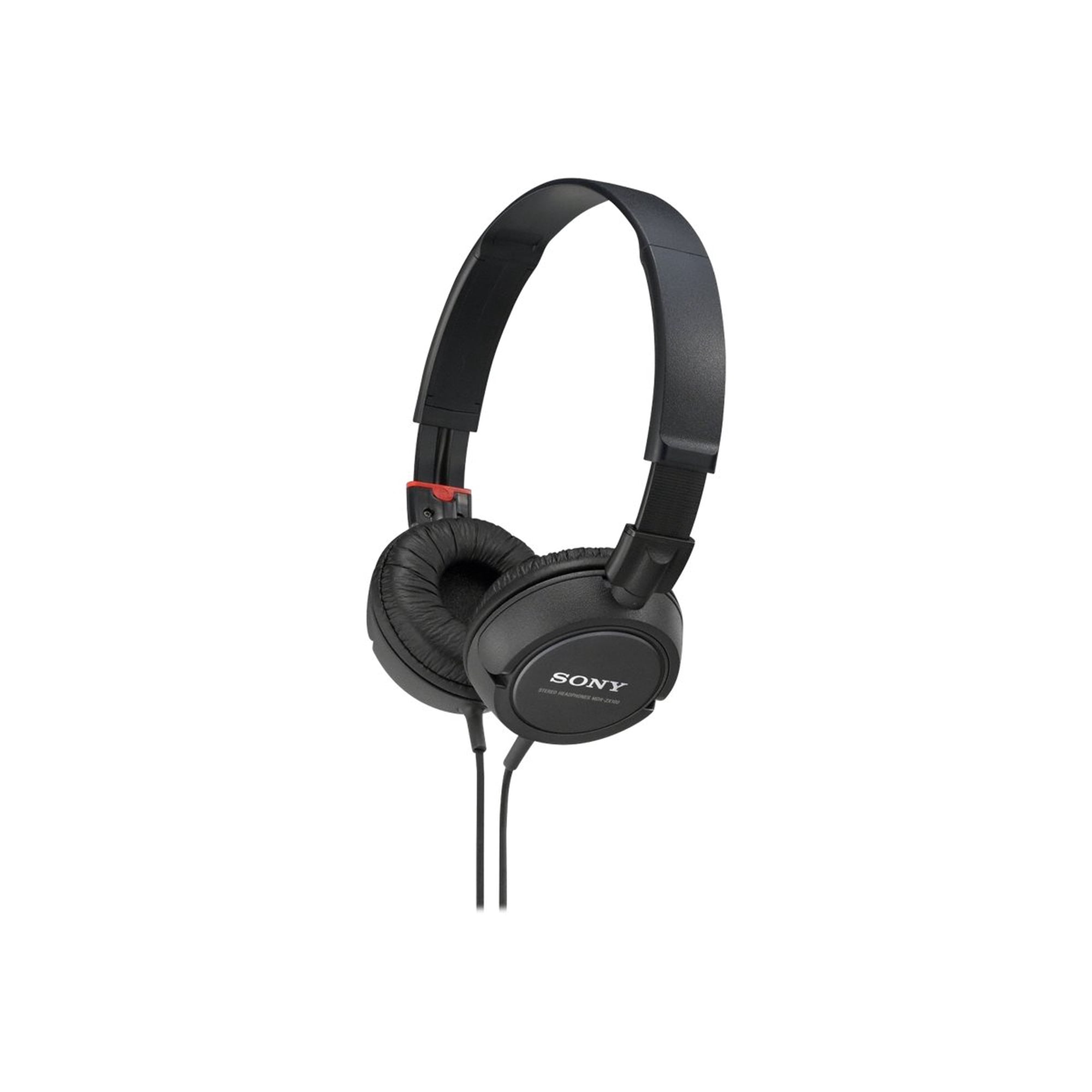 sony ヘッドフォン Sony MDR-ZX100/BLK - ZX Series - headphones - full size - wired