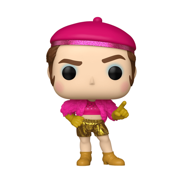 Funko Pop! SNL : Saturday Night Live - Mango Figurine en Vinyle, une Figurine de collection Orientée vers l'Avant de Plus de Trois Pouces de Hauteur, Portant un Béret Rose Vif avec Bande Pailletée, Haut Court Rose et Veste à Plumes, shorts Métalliques Dorés, Gants Jaunes et Bottes Jaunes, Posée avec une Main sur la Hanche et l'Autre Pointant vers l'Avant, Convient pour Exposer Ou Ajouter à une collection de Figurines en Vinyle.