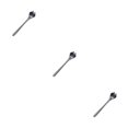thumbnail image 4 of Redempat Cute Tea Spoon Exquisite Stainless Steel Spoon For Tea Drinking Teaware dog paw black 1 3Set, 4 of 6