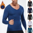 thumbnail image 1 of QIPOPIQ Thermal Shirts for Men Long Sleeve Thermal Compression Shirts for Men Base Layer Cold Weather Clearance, 1 of 9