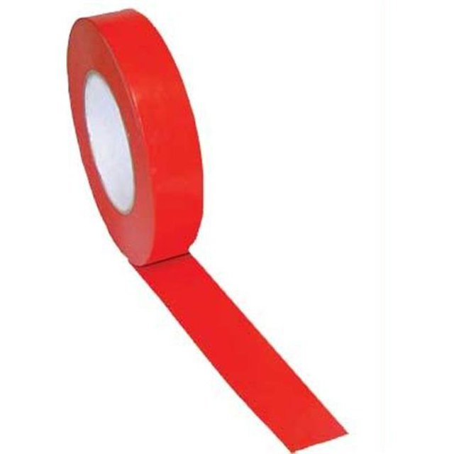 Ruban Vinyle 1 Po x 60 Verges - Rouge