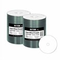thumbnail image 2 of Lot de 200 Ritek Pro (Qualité Professionnelle) CD-R 52X 700MB Blanc Jet d'Encre Concentrateur Imprimable Support Vierge Disque Enregistrable, 2 of 4