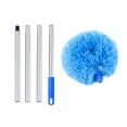 thumbnail image 2 of Tyidzon Ceiling Fan Cleaner Duster for Cleaning Fan Cobwebs, Duster with Extension Pole 47 Inch Extendable Rod for Cleaning High Ceiling Fan, Interior Roof, Cobwebs, Furniture Blue, 2 of 8