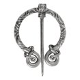 thumbnail image 2 of 1pc Retro Penannular Brooch Pin  Cloak Lapel Shawl Pin Clasp Antique 4, 2 of 6