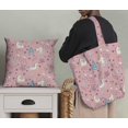 thumbnail image 5 of Soimoi Pink Modal Satin Fabric Unicorn & Rainbow Nature Print Sewing Fabric Yard 42 Inch Wide, 5 of 5