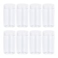 thumbnail image 1 of Unique Bargains 8oz/ 250ml Round Plastic Jars with Transparent Screw Top Lid for Storage 12Pack, 1 of 5