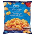 thumbnail image 1 of Great Value Tater Puffs, Frozen Fried Potatoes, 1 kg, 1 of 2
