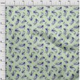 thumbnail image 4 of oneOone Viscose Chiffon Light Green Fabric Asian Japanese Koi Fish Craft Projects Decor Fabric Printed by The Yard 42 Inch Wide, 4 of 4