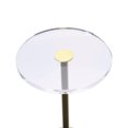 thumbnail image 3 of Table d'appoint décorative en acrylique Silver Decor pour salle à manger et salon, 3 of 3
