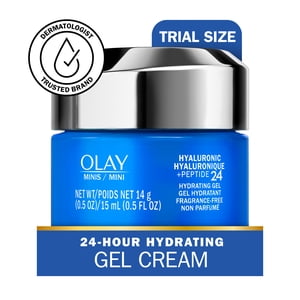 Olay Regenerist Hyaluronic + Peptideel Face Moisturizer, Fragrance-Free, Trial Size
