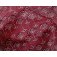 thumbnail image 4 of oneOone Silk Tabby Fabric Floral Block Decor Fabric Printed BTY 42 Inch Wide, 4 of 4