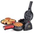thumbnail image 4 of Presto Stuffler Stuffed Belgian Waffle Maker Nonstick Appliance, Large, Black, 4 of 4