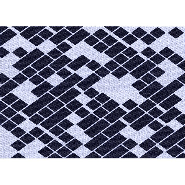 Ahgly Company Tapis Rectangulaire d'Intérieur à Motifs Bleu Nuit, 4 Pieds x 6 Pieds