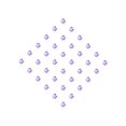 thumbnail image 2 of CHUANK 36-Pieces (6mm) Violet AB | Preciosa Crystal Glass Rondell Beads, 2 of 3