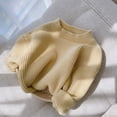 thumbnail image 1 of Kmbangi Children's Sweater+Infant's Solid Pullover Striped Pit Bar Long Sleeve Top, 1 of 8