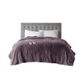 thumbnail image 3 of OLLIIX Couverture Chauffante Électrique en Peluche, Twin, Violet, 3 of 10