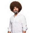 thumbnail image 1 of Painter Man Bob Ross Wig, Brown, 1 of 1