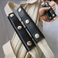 thumbnail image 3 of fastboy Tower Buckle Bag Anti Strangulation Leather Handle Portable Not Easily Damaged yellowish-brown, 3 of 6