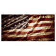 thumbnail image 2 of Design Art American Flag Contemporary Canvas Art Print, 2 of 4