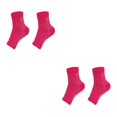 thumbnail image 3 of Ruiboury 2a Set Of 2 Non-skid Compression Socks For Ankles Brace Comfortable To Wear pink L/XL 2Set, 3 of 6