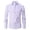 Purple, variant on TIMIFIS White Men's Business Shirts Formal Casual Solid Turndown Collar Dress Shirt Regular Long Sleeve Blouse Shirt