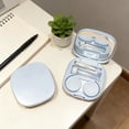 thumbnail image 4 of Étui de Rangement pour Lentilles de Contact Portable et Compact Bleu avec Porte-Accessoires Intégré pour Usage Quotidien et Organisation de Voyage, 4 of 7