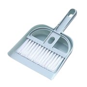Mini Dust Pans with Brush Cleaning Brush,Daily Cleaning Necessity Plastic Mini Dustpan Set, Mini Hand Broom and Dustpan Set for Table, Desk, Keyboard, Cars L4K1