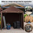thumbnail image 1 of Kojooin Abri de Rangement pour Vélo Imperméable avec Protection UV, Garage Extérieur pour Bicyclettes, Outils Ou Équipements, 1 of 7
