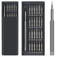 thumbnail image 1 of Screwdriver Set, 24 In 1 Mini Magnetic Small Screwdriver Set Case | For Pc, Eyeglasses, Computer, Electronic, Watch Repair Kit With Phillips & Star Tiny Screw Driver Set | Easy To Use, 1 of 5