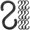 Black, variant on SHISUYAN 100pcs 2.2\ S Shaped Hooks Black Heavy Duty Metal Hangers For Kitchen, Workshop, Bathroom, And Garden, 0.20 Inch Wire Diameter, Perfect For Organizing And Hanging Various Items"