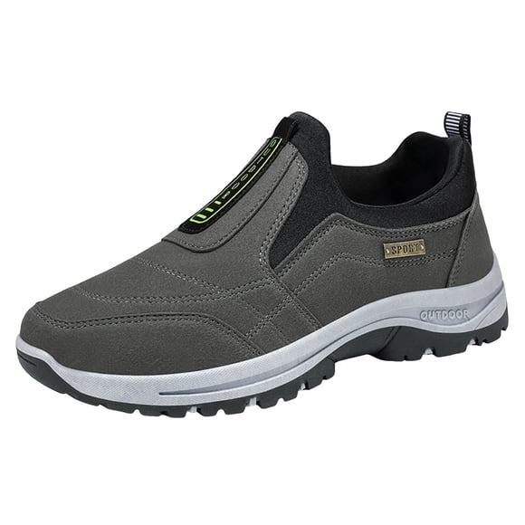 Kcodviy Casual Sports Shoes A Sneaker Shoes Men Casual Slip on Dad Shoes Steel Toe Caps Casual Shoes Men Men's Large Size Hiking Mens Wide Casual Shoes Slip on Shoes