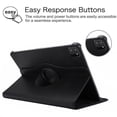 thumbnail image 4 of [PST] iPad Pro 13" (M4) 2024 / (M5) 2025 Rotation Case, 360 Degree Rotating PU Leather Stand Smart Case Cover, 4 of 5