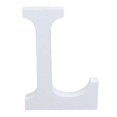 thumbnail image 2 of Agiferg Wood Wooden Letters White Alphabet Wedding Birthday Party Home Decorations L, 2 of 3