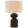thumbnail image 4 of Bouclair Black Ceramic Table Lamp, 4 of 10
