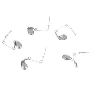 jinwen 5 Pièces Appât Lame Outil de Pêche Appât Accessoires de Pêche